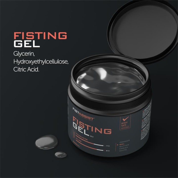 COBECO - FIST ASSIST FISTING GEL EXTRA-THICK WATER-BASED 500 ML