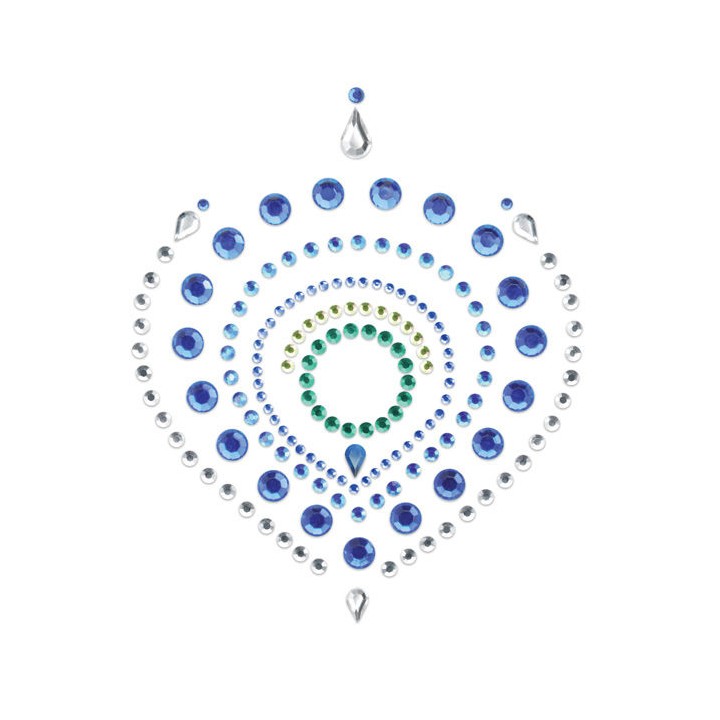 BIJOUX - INDISCRETS FLAMBOYANT BLUE&GREEN