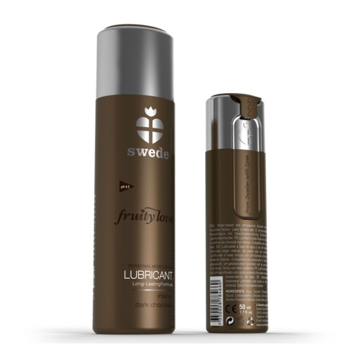 SWEDE - FRUITY LOVE LUBRICANT DARK CHOCOLATE 50 ML